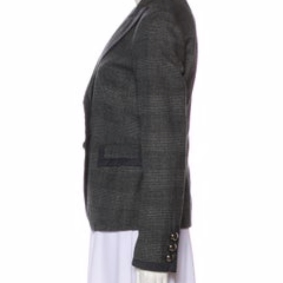 MOSCHINO WOOL PEAKED-LAPEL BLAZER - Picture 2 of 3